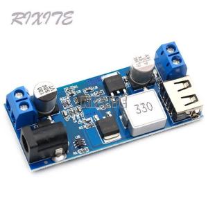 DC-DC 24V/12V To 5V 5A Step Down Power Supply Buck Converter Replace LM2596S Adjustable USB Step-down Charging Module For Phone