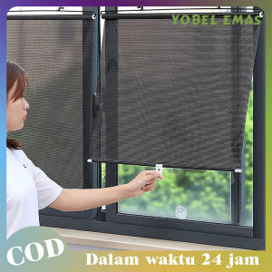 Sunshield Roll 45x50x58x125 Cm: Solusi Tirai Roll Kaca untuk Rumah & Kantor
