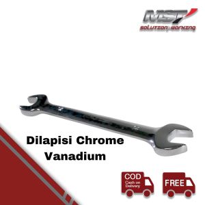 MST Kunci Pas-pas Satuan Double Open End Wrench Eceran Satuan Konci Ring-pas Set