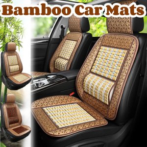 Grows Summer Bamboo Comfortable Breathable Car Seat Backrest Cushion Support