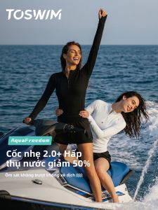 toswim | Sun-protective Large Size Womens Swimsuit Shorts Set