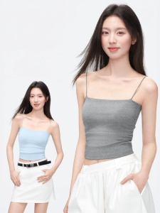 Secret World | Slimming Spaghetti Strap Top Bra Integrated Padded Camisole
