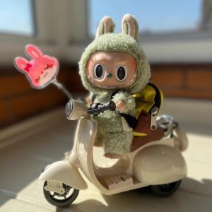 (Not Include Dolls) 17cm Labubu Macaron Movable Motorcycle Motorbike Can Drive Popmart Pop Mart Labubu Bike Boom Motorcycle - Lazada