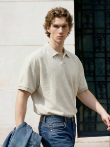 Jack Jones | Summer Loose Collar Simple Elegant Embroidered Mens Polo Shirts