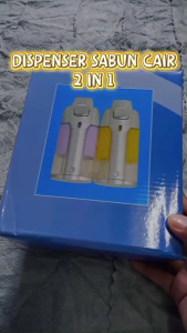 (BISA COD)Dispenser Sabun Cair SINGLE DOUBLE Cuci Tangan Shampo 2in1 Tempat Sabun Cair Kamar Mandi