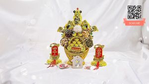 Đĩa tỏi thần tài thỏi vàng tiền vào như nước - TỎI CÁT TƯỜNG