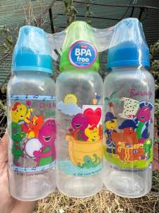 Barney Feeding bottle 9oz/250ml BPA FREE