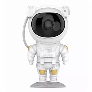 Astronaut โคมไฟโปรเจคเตอร์นักบินอวกาศ หมุนได้ 360 ไฟ LED โคมไฟกาแลคซี่ ตกแต่งบ้านห้องนอน