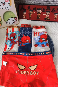 กางเกงในเด็กผู้ชาย🚀4 ชิ้น 13-40 กก. กางเกงในเด็กผู้ชาย ผ้าฝ้าย กางเกงชั้นในเด็ก คุณภาพละเอียดสูง นุ่ม ลื่น สบาย