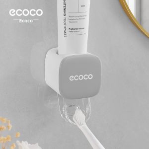 ecoco | Automatic Wall Mounted Toothpaste Squeezer Organizer