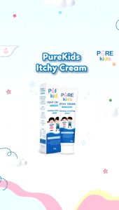 Pure Kids Itchy Cream 10g/Obat Gatal Baby
