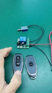 DC 5-30V 5V 12V 24V 433Mhz RF Wireless Remote Control Switch Relay 1CH Receiver Module For LED Door Electromagnetic Lock DIY