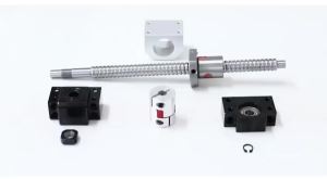 Ballscrew SFU1204 200-1000มม. สกรูลูกกลิ้ง C7พร้อมน็อตบอลเดี่ยว Dia 12Mm Pitch 4Mm สำหรับชิ้นส่วน CNC