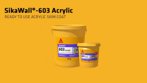 SikaWall®-603Ready-to-use Acrylic Skim Coat (25kgs)