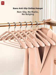 Non-slip Wide Shoulder Clothes Hanger Anti-mark Anti-shoulder Bump