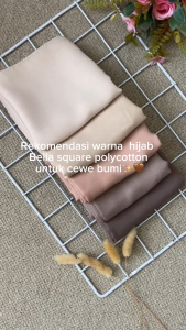 Paket Usaha 10pcs Hijab Bella Hijab Segiempat Murah Hijab Segiempat Bella Square