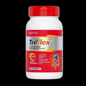 GNC TriFlex Support Joint Cartilage Support Healthy Joint Function 7 In 1 Glucosamine Chondroitin MSM Curcuma Longa Calcium Citrate Sodium Hyaluronate VD3  160 Capslue