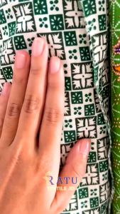 Kain Batik Halus Muslimat NU Semi Sutera Sutra Sanwos BSY Printing / Kain Fatayat NU / Seragam NU