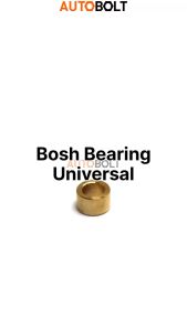 Bosh Bearing CVT 6002 Bush Bos Bus Leher Laher Laker Leker Lahar Bering Universal