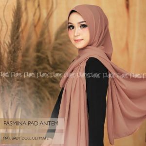 jilbab hijab pasmina soft pet tali antem 4 pcs kerudung pasmina paket 4 pcs hijab simpel