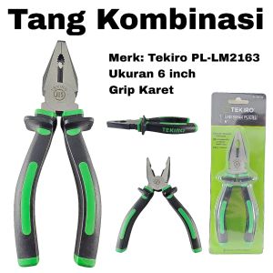 Tang Kombinasi 6 inch Tekiro Linesman Mini Pliers 6inch PL-LM2163
