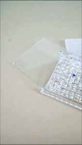 36 64 100 Grid Magnetic Tempat Kerang Akrilik Kotak Seashell Wadah Kerang Akrilik