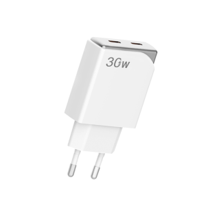 【EU Plug】45W/30W/ GaN Charger PD3.0 PPS QC3.0 USB C Fast Charger For iPhone 17 16 15 ProMax Samsung S25 iPad Air