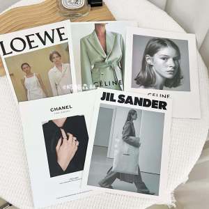 Creative Trendy Magazine Cover Character Photo Prop Decoration Ornament Food Clothing Photography Matching Model Pose Background