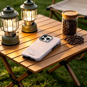 Potdemiel | Pink Heart Floral Double Layer Hard Shell for iPhone 17 16 15 14 Plus 13 Pro Max Anti-Drop Shockproof PC Case