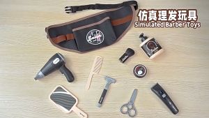 Interactive Toy Set: Hair Stylist Playset Hairdressing Kit for Boys