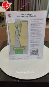 Pola Instan Celana Panjang untuk Pria Dewasa | Rotsa.Id