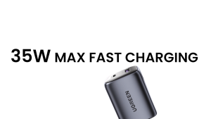 Bộ sạc nhanh UGREEN GaN 35W USB Type C Foldable Củ Sạc cho iPhone 16 15 14 13 Pro Max Xiaomi Samsung Galaxy S24 S23 S22 Ultra Realme Macbook Pro- Giao Hàng Nhanh 24H Bảo Hành 18 Tháng Model:15538
