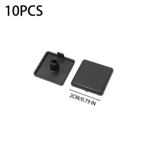 50/10x Protective Cover Snap-fit fixing Structure 2020 2040 3030 European Standard Black Aluminum Profile End Cap Cover Plate
