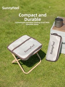 SUNNY FEEL | Portable Sturdy Folding Stool
