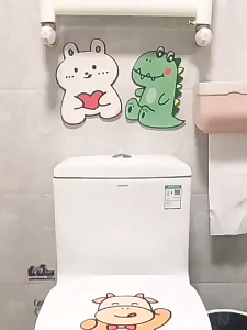 【SG Inventory】(4PCS) Simple toilet deodorant stickers cartoon aromatherapy stickers toilet deodorant stickers deodorizing and fragrant deodorizing toilet stickers