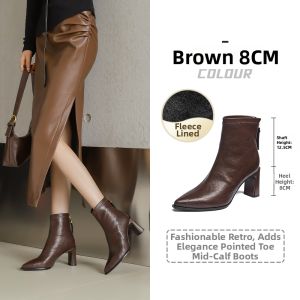 Josiny | High Heel Short Ankle Boot for Women