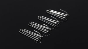 30pcs Four Claw Stainless Curtain Hanging Pleat Hook 4 Prongs Pinch Pleat Drapes Hook Clip
