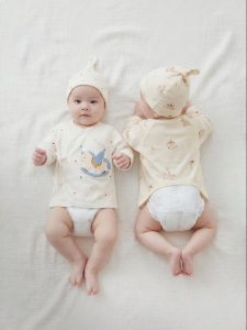 TONGLIANCHUXIN | Zero Pressure Soft Cotton Infants Semi-back Garment 52 size