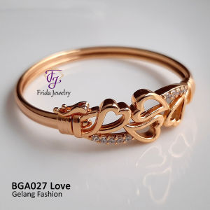Gelang Anak Love Mata Perhiasan Fashion Anak Anti Karat bga027