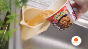 อาหารที่กรองเศษ ตะกร้ากรอง ตะแกรงกรอง ตะกร้าล้างผัก อเนกประสงค์