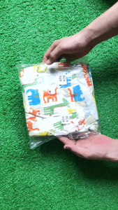 Áo Mưa Cánh Dơi Trẻ Em Đeo Được BALO Có Mũ Dây Rút Đi Học Tiện Lợi Họa Tiết Thú Dễ Thương