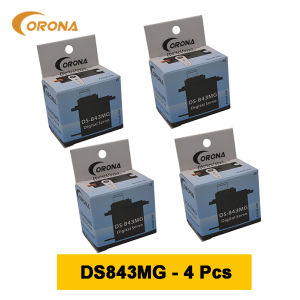 1 Piece Corona DS843MG DS-843MG Digital High Torque Micro Servo 4.8kg / 0.10sec / 11.5g For RC Toy Car Plane DIY Robot Model