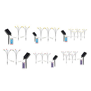 Outdoor Solar Swing Firefly Lights Waterproof Landscape Lighting for Garden Pathway and Lawn