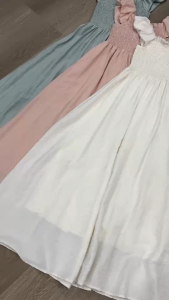 SV 6625 - Velin Dress | Silvervogue | Gaun Katun Maxi Pakaian Wanita