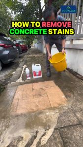 ECOKLEEN CONCRETE CLEANER 1 LITRE - 5 LITRE | REMOVE CONCRETE STAINS TOUGH STAINS ALGAE MOLD