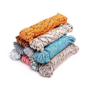 เชือกพาราคอร์ด เชือกตากผ้า เชือก ยาว5เมตร เก็บง่าย คุณภาพดี ทนทาน คละสี สำหรับเดินป่า ตั้งแคมป์ ใช้ผูกเอนกประสงค์