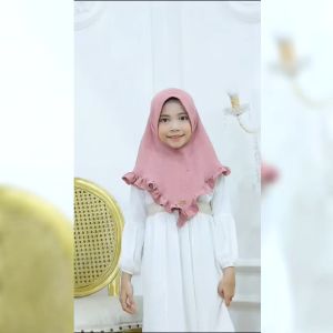 BISA COD Hijab Anak Kepala Soft Pet Antem Kode RAYEN Bahan Kringkel Premium By Ory AjeZas Collection
