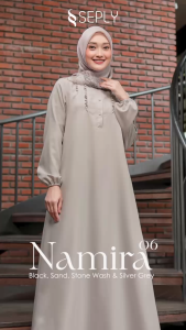 NAMIRA 06 GAMIS BY SEPLY TERBARU DRESS DAILY KASUAL PREMIUM KULIAH KONDANGAN KEKINIAN TERMURAHHH