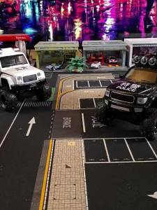 ＜1125＞  Model Kereta Aloi Kereta Polis Khas Kanak-Kanak Chenghai Kereta Mainan Budak Lelaki 01-3 Model Kereta Simulasi Boleh Buka Pintu