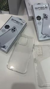 Case Space Crystal Indah untuk iPhone dan Samsung Z-Flip